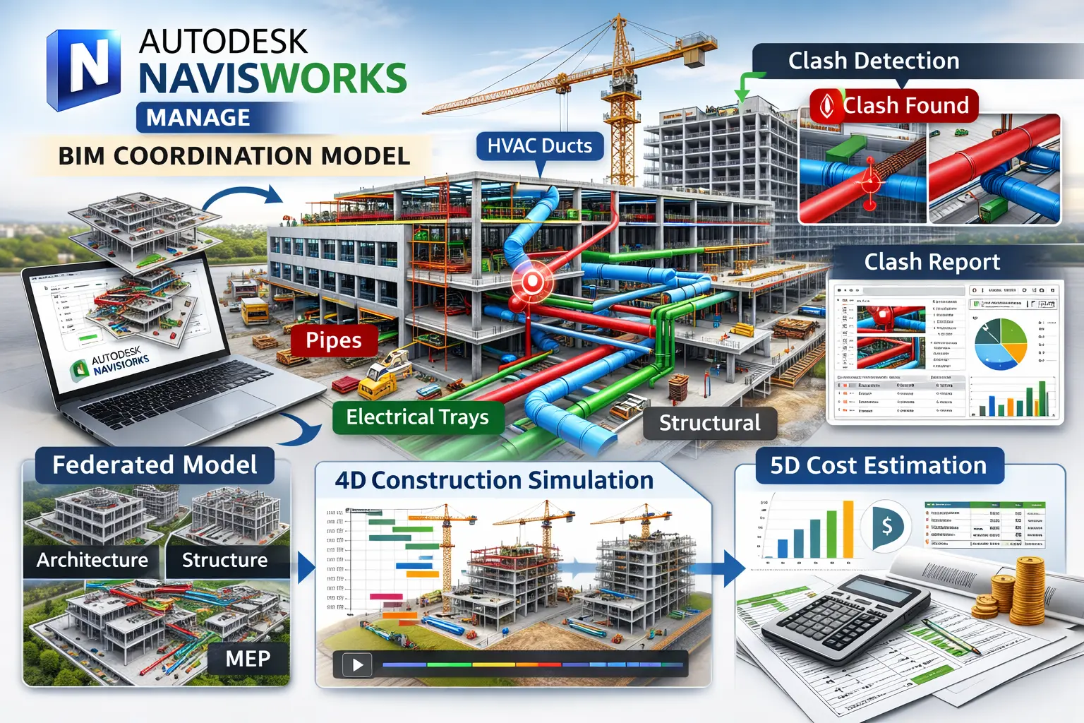 Navisworks Manage: A Simple Guide for BIM Coordination