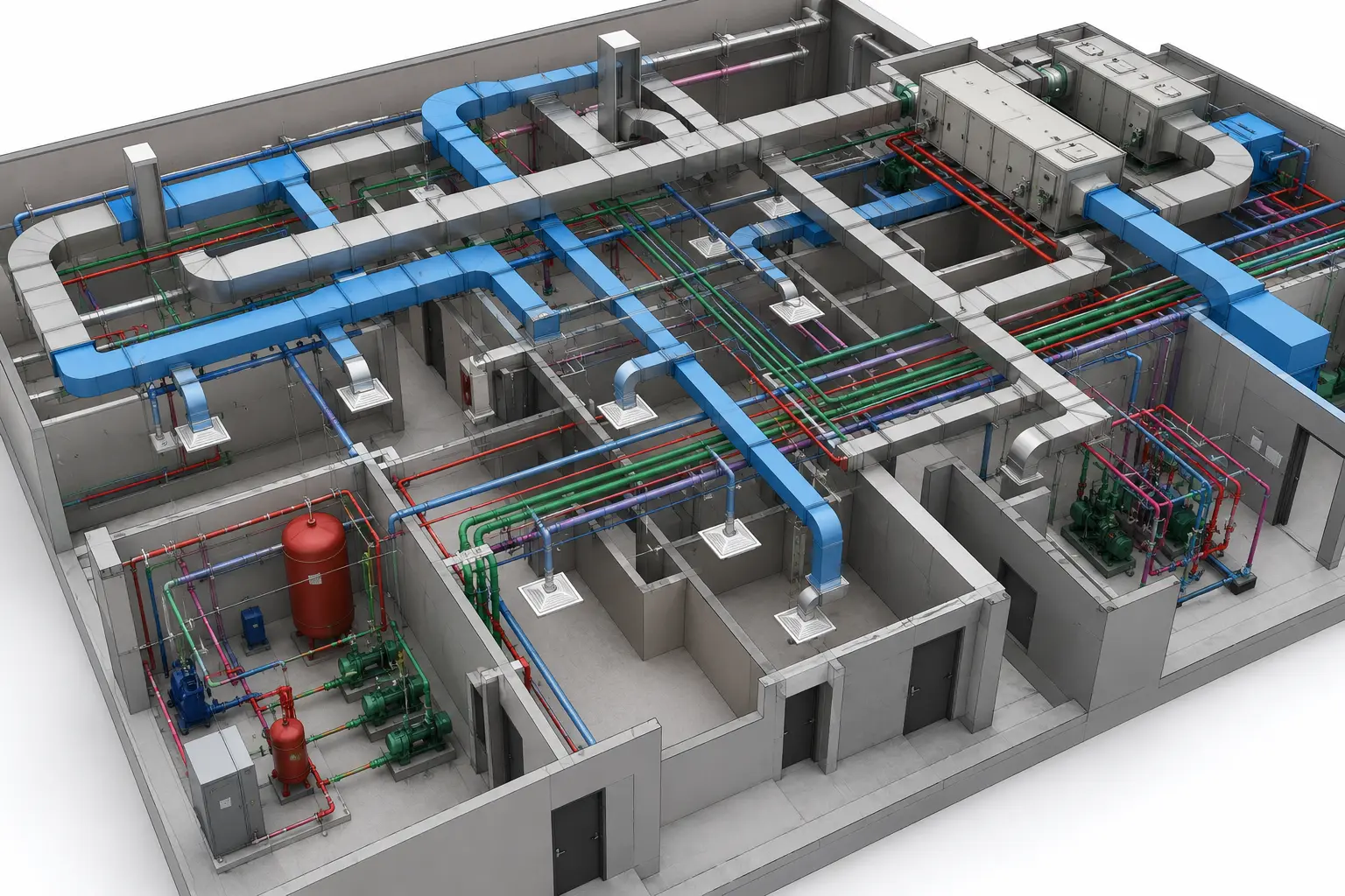 BIM & VDC Support for Mechanical Contractors: 4 Things That Slow Down Your Fabrication
