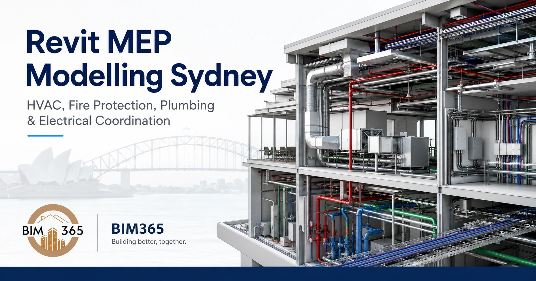 BIM Services Sydney — Revit MEP Modelling, Clash Detection & Coordination Support — supporting image 1