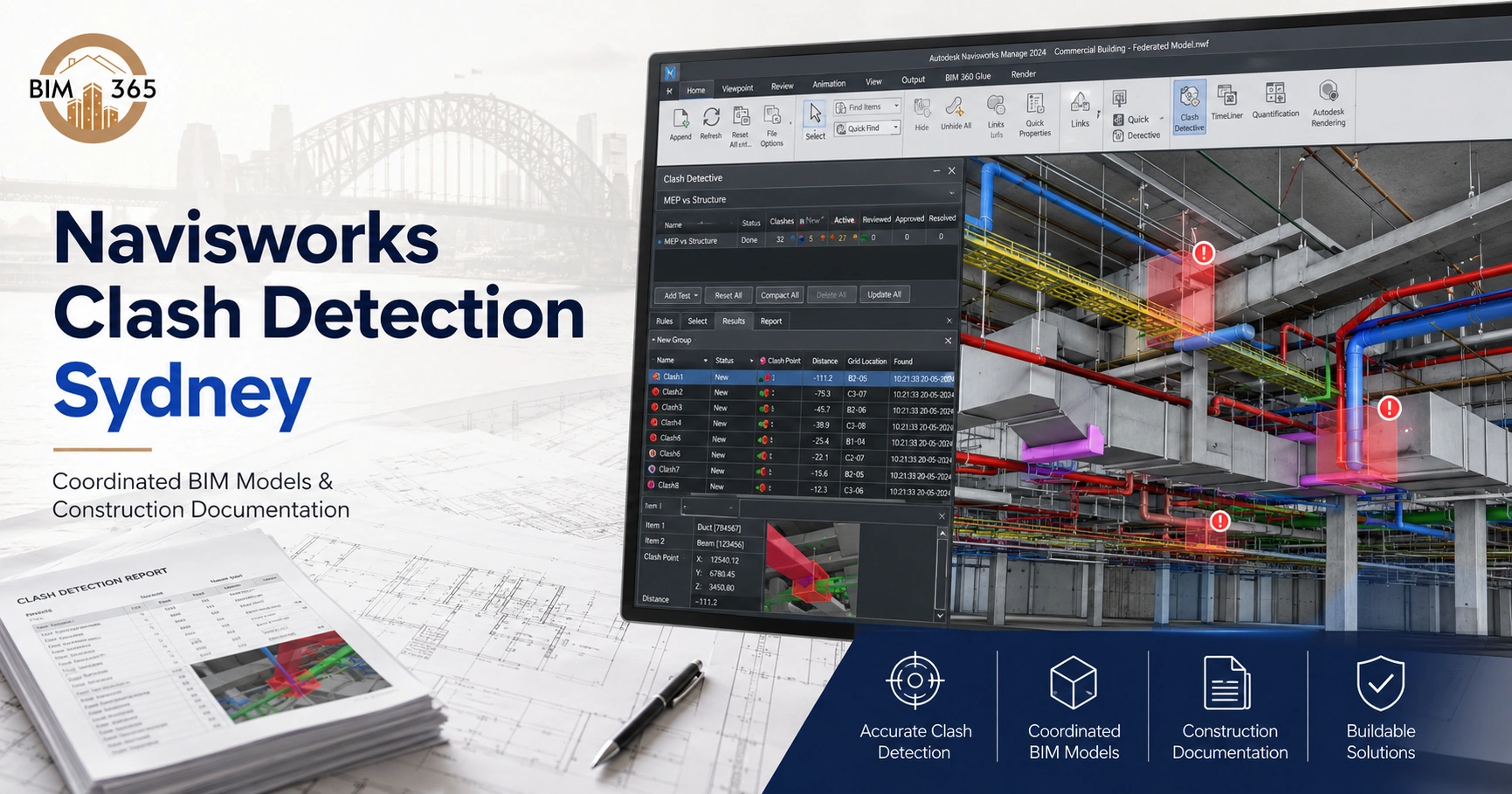 BIM Services Sydney — Revit MEP Modelling, Clash Detection & Coordination Support — supporting image 2